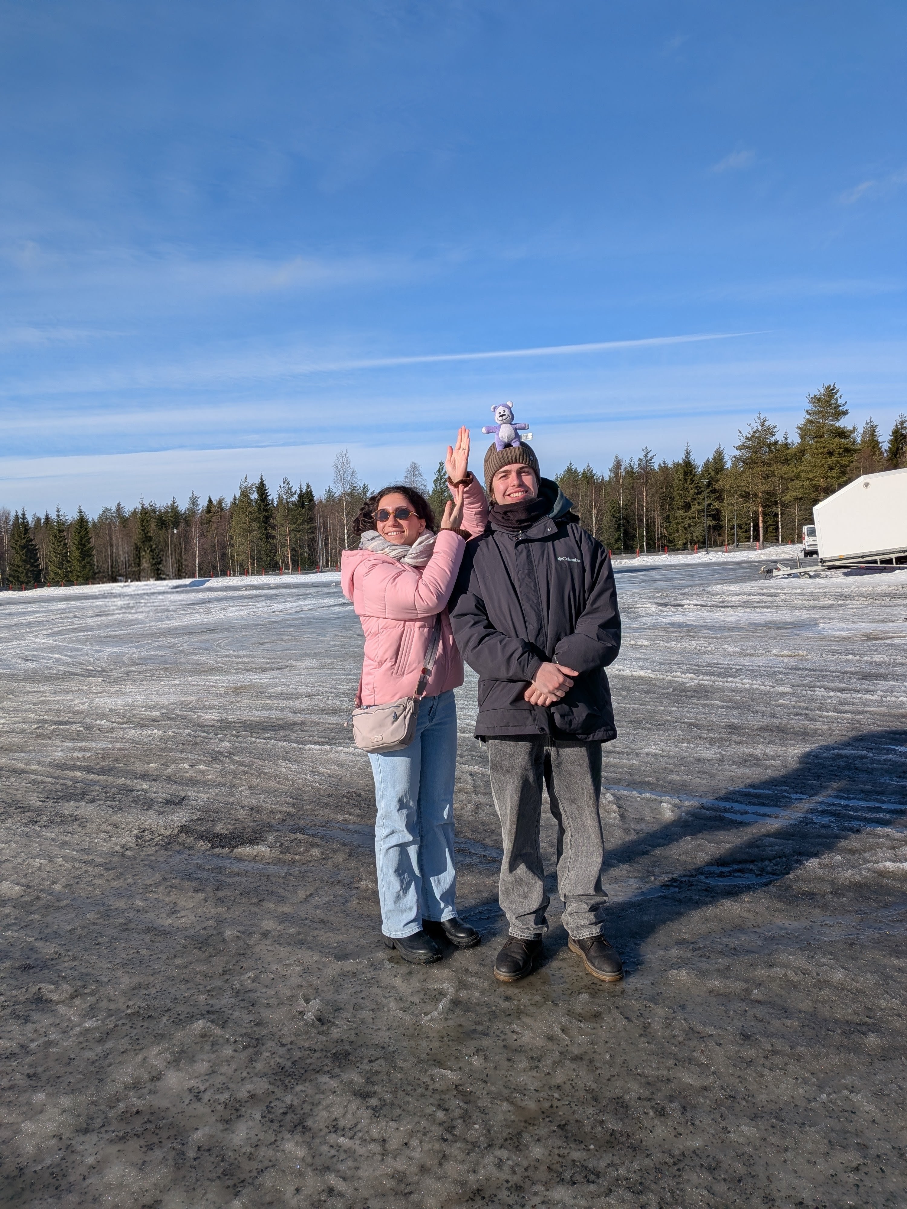 Us in Rovaniemi